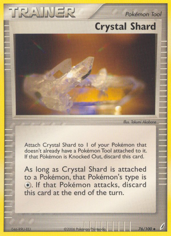 Crystal Shard (76/100) [EX: Crystal Guardians] - Destination Retro