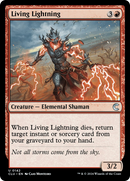 Living Lightning [Ravnica: Clue Edition] - Destination Retro