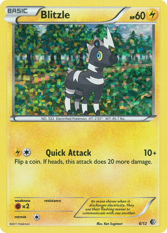 Blitzle (6/12) [Mcdonald's Promos: 2011 Collection] - Destination Retro