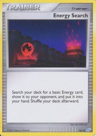Energy Search (10/12) [Diamond & Pearl: Trainer Kit] - Destination Retro