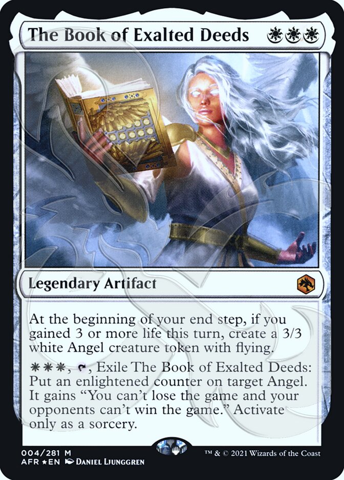 The Book of Exalted Deeds (Ampersand Promo) [Dungeons & Dragons: Adventures in the Forgotten Realms Promos] - Destination Retro