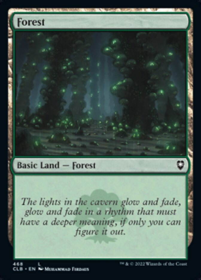 Forest (468) [Commander Legends: Battle for Baldur's Gate] - Destination Retro