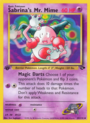 Sabrina's Mr. Mime (59/132) [Gym Challenge 1st Edition] - Destination Retro