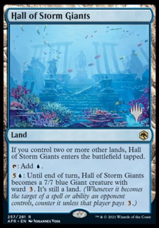 Hall of Storm Giants (Promo Pack) [Dungeons & Dragons: Adventures in the Forgotten Realms Promos] - Destination Retro