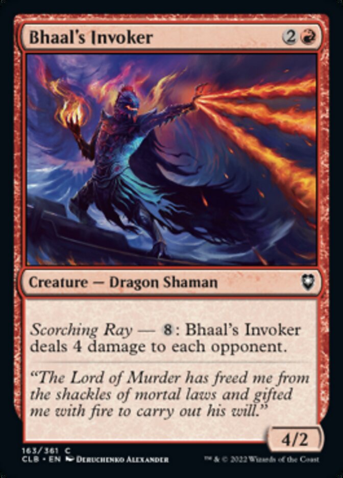 Bhaal's Invoker [Commander Legends: Battle for Baldur's Gate] - Destination Retro