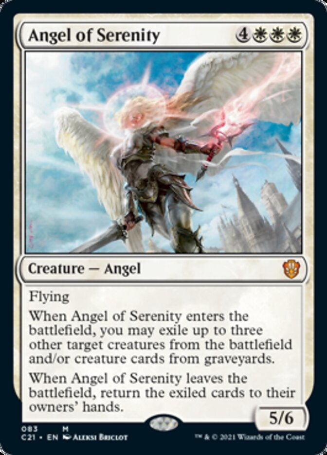 Angel of Serenity [Commander 2021] - Destination Retro
