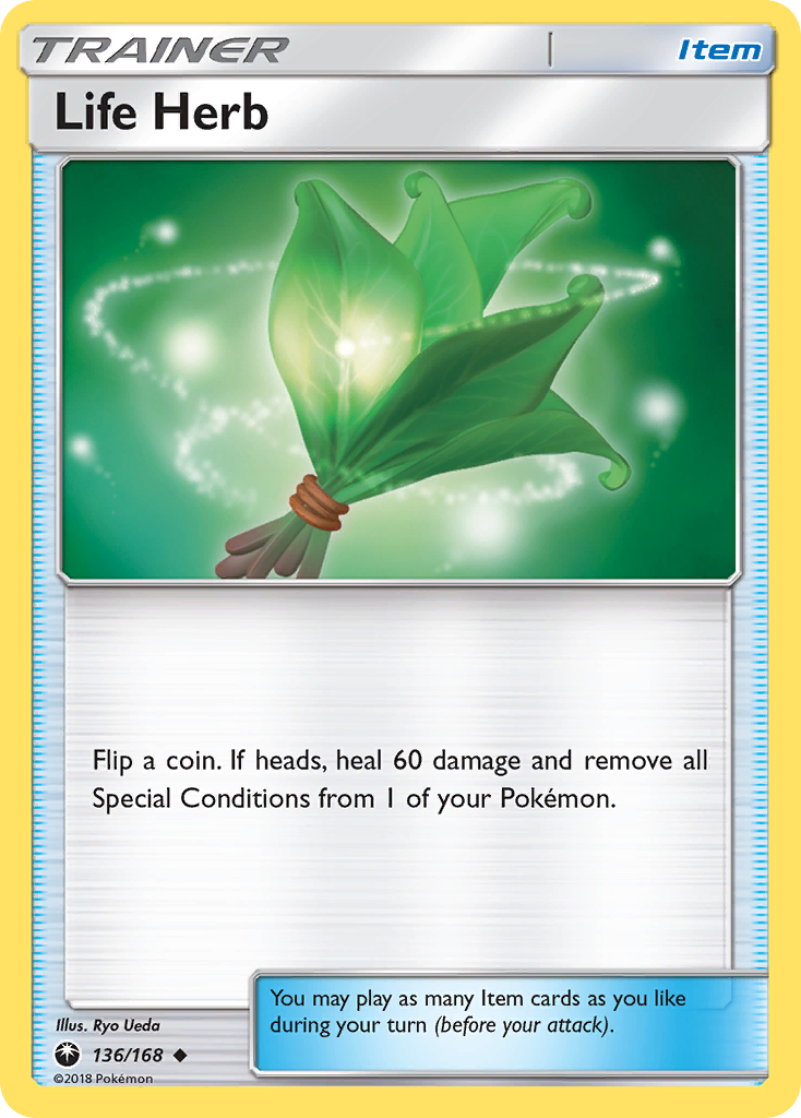 Life Herb (136/168) [Sun & Moon: Celestial Storm] - Destination Retro