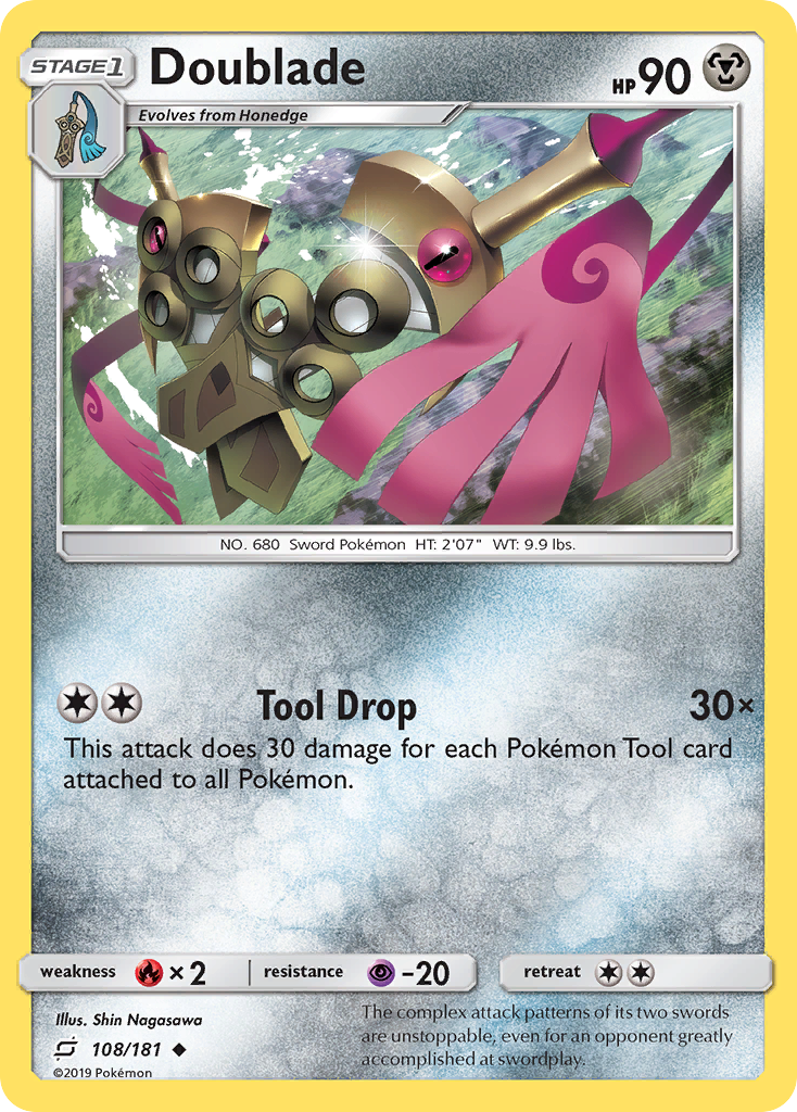 Doublade (108/181) [Sun & Moon: Team Up] - Destination Retro
