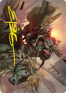 Eomer of the Riddermark Art Card (Gold-Stamped Signature) [The Lord of the Rings: Tales of Middle-earth Art Series] - Destination Retro
