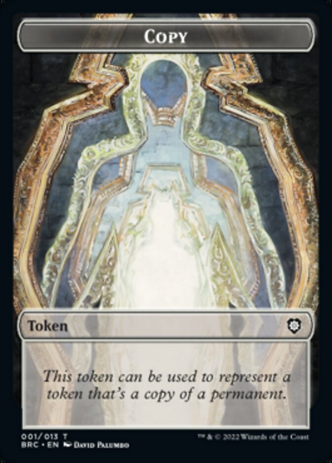 Copy // Thopter (006) Double-Sided Token [The Brothers' War Commander Tokens] - Destination Retro