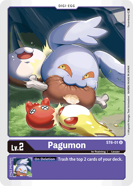 Pagumon [ST6-01] [Starter Deck: Venomous Violet] - Destination Retro