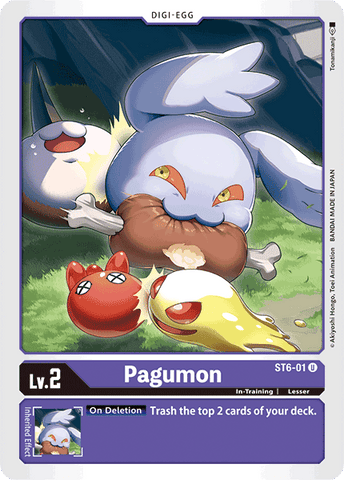 Pagumon [ST6-01] [Starter Deck: Venomous Violet] - Destination Retro