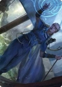 Inga Rune-Eyes Art Card [Kaldheim: Art Series] - Destination Retro
