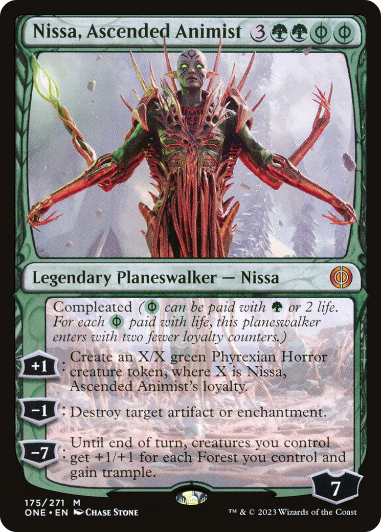 Nissa, Ascended Animist [Phyrexia: All Will Be One] - Destination Retro