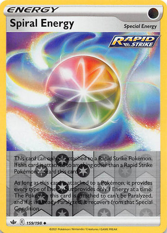 Spiral Energy  (159/198) [Sword & Shield: Chilling Reign] - Destination Retro