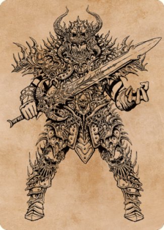 Sarevok, Deathbringer Art Card [Commander Legends: Battle for Baldur's Gate Art Series] - Destination Retro