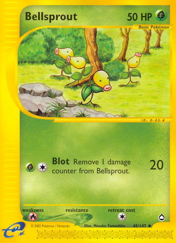 Bellsprout (45/147) [Aquapolis] - Destination Retro