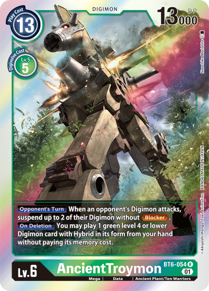 AncientTroymon [BT6-054] [Double Diamond] - Destination Retro