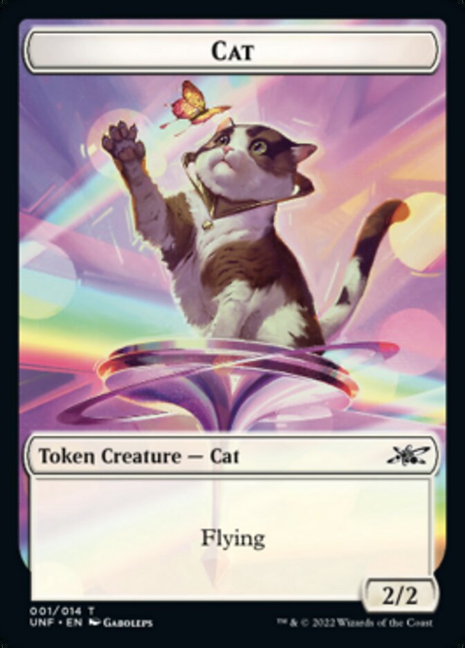Cat Token [Unfinity Tokens] - Destination Retro