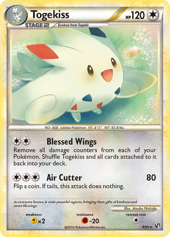 Togekiss (9/90) [HeartGold & SoulSilver: Undaunted] - Destination Retro