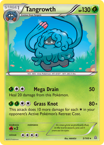 Tangrowth (5/160) [XY: Primal Clash] - Destination Retro