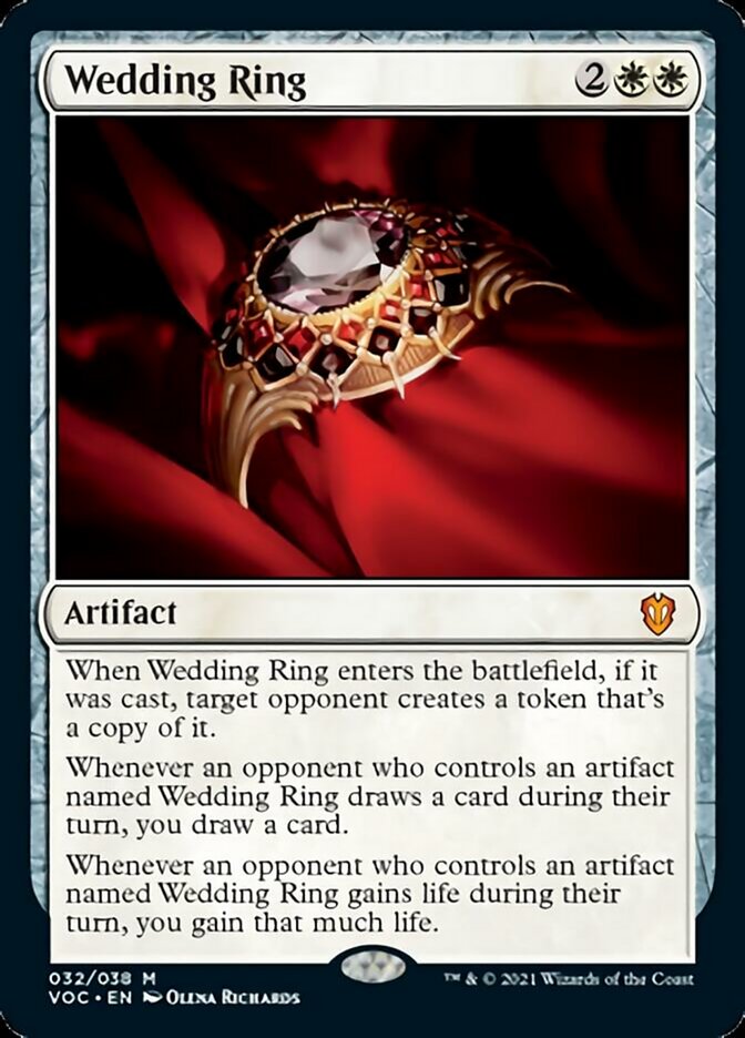 Wedding Ring [Innistrad: Crimson Vow Commander] - Destination Retro
