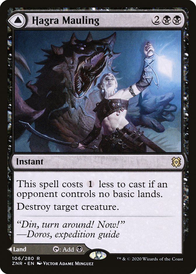 Hagra Mauling // Hagra Broodpit [Zendikar Rising] - Destination Retro