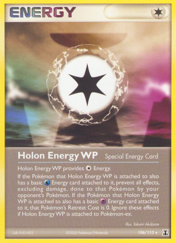Holon Energy WP (106/113) [EX: Delta Species] - Destination Retro