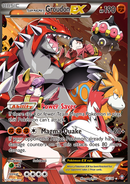 Team Magma's Groudon ex (15/34) [XY: Double Crisis] - Destination Retro