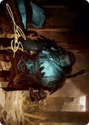 Vault Robber Art Card (Gold-Stamped Signature) [Kaldheim: Art Series] - Destination Retro