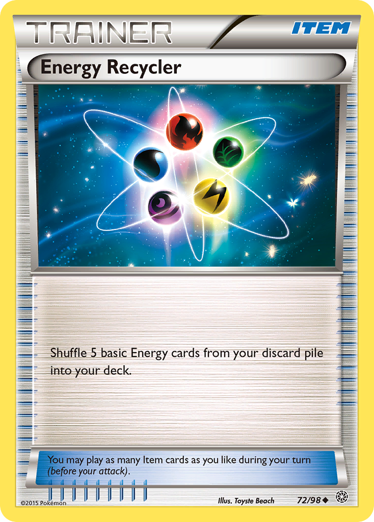 Energy Recycler (72/98) [XY: Ancient Origins] - Destination Retro