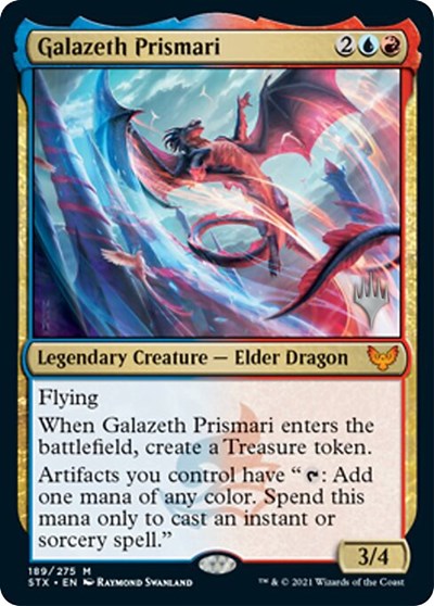 Galazeth Prismari (Promo Pack) [Strixhaven: School of Mages Promos] - Destination Retro