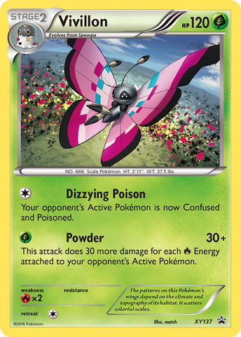 Vivillon (XY137) [XY: Black Star Promos] - Destination Retro