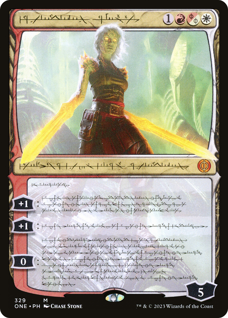 Nahiri, the Unforgiving (Phyrexian) [Phyrexia: All Will Be One] - Destination Retro