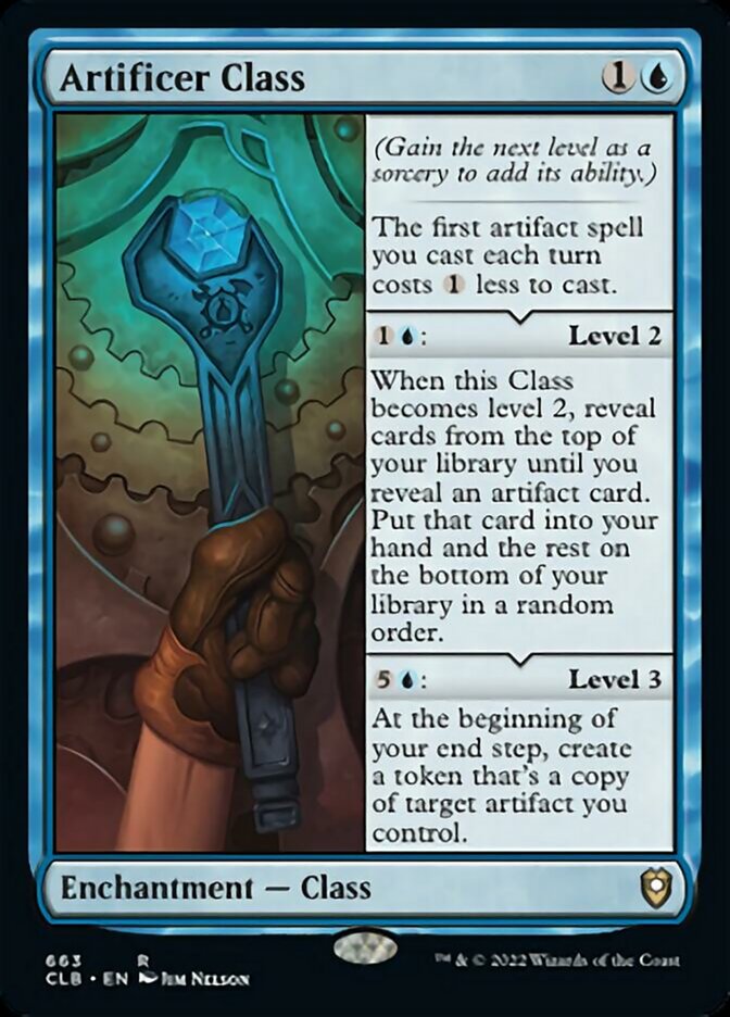 Artificer Class [Commander Legends: Battle for Baldur's Gate] - Destination Retro
