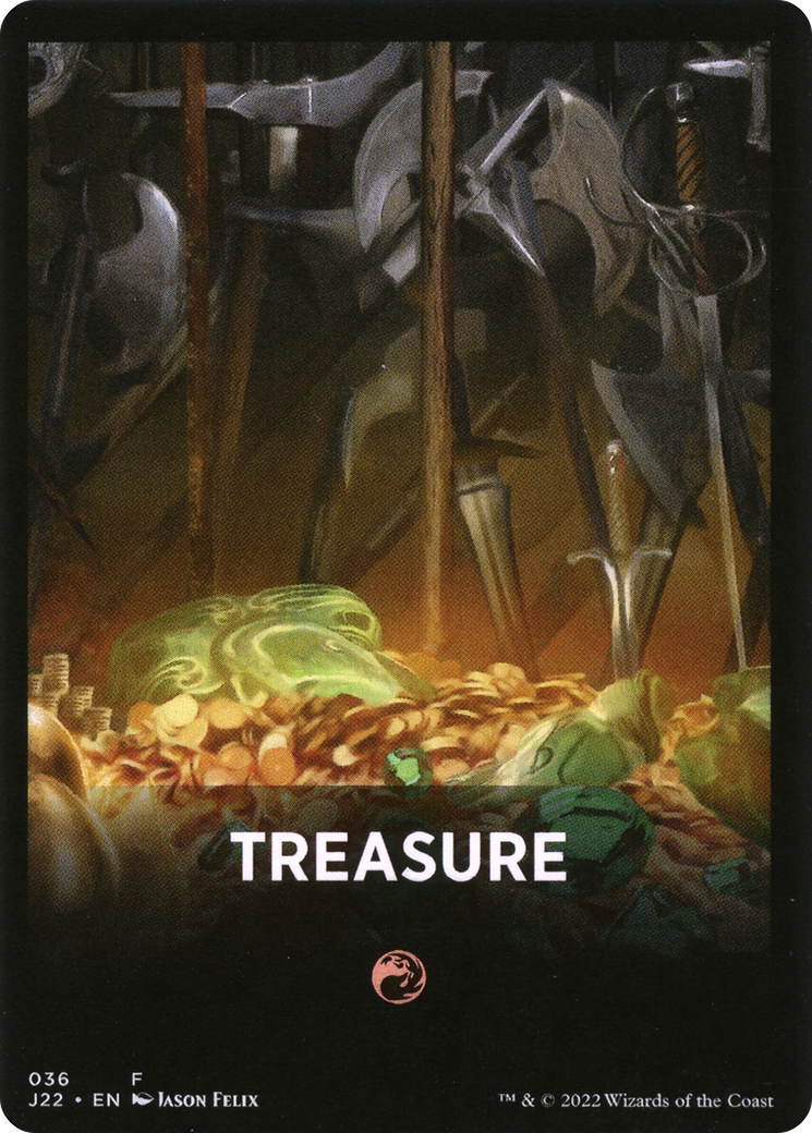 Treasure Theme Card [Jumpstart 2022 Front Cards] - Destination Retro
