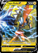 Tapu Koko V (72/202) [Sword & Shield: Base Set] - Destination Retro