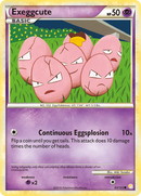 Exeggcute (63/123) [HeartGold & SoulSilver: Base Set] - Destination Retro