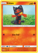 Litten (15/73) [Sun & Moon: Shining Legends] - Destination Retro
