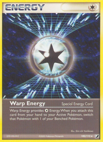 Warp Energy (100/115) [EX: Unseen Forces] - Destination Retro