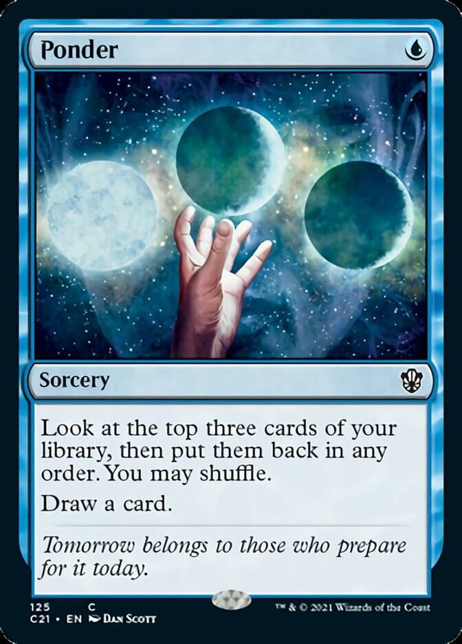 Ponder [Commander 2021] - Destination Retro