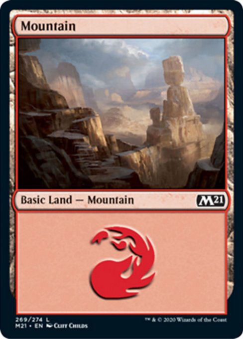 Mountain [Core Set 2021] - Destination Retro