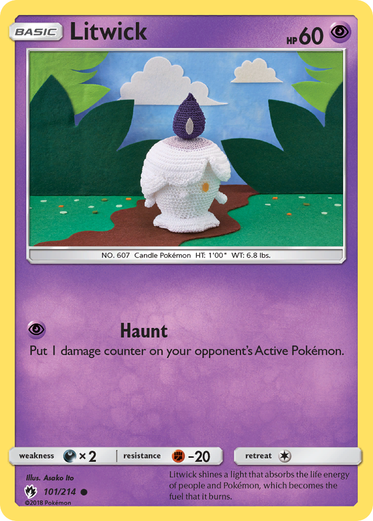 Litwick (101/214) [Sun & Moon: Lost Thunder] - Destination Retro