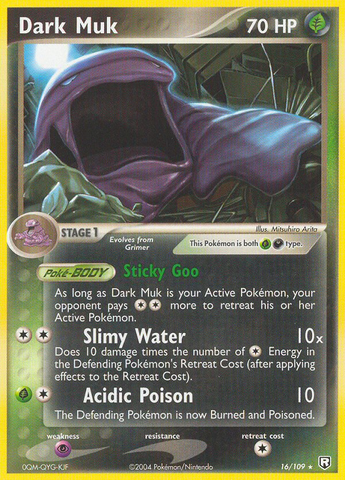 Dark Muk (16/109) [EX: Team Rocket Returns] - Destination Retro