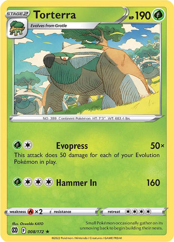 Torterra (008/172) [Sword & Shield: Brilliant Stars] - Destination Retro