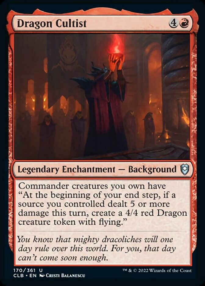Dragon Cultist [Commander Legends: Battle for Baldur's Gate] - Destination Retro