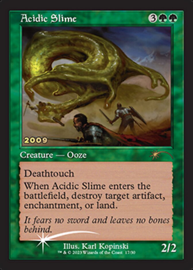 Acidic Slime [30th Anniversary Promos] - Destination Retro