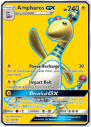 Ampharos GX (163/181) [Sun & Moon: Team Up] - Destination Retro