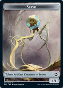 Servo // Treasure Double-sided Token [Dungeons & Dragons: Adventures in the Forgotten Realms Commander Tokens] - Destination Retro