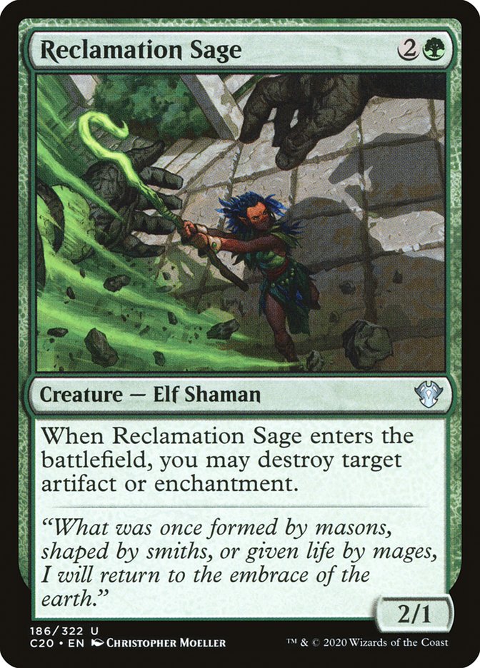 Reclamation Sage [Commander 2020] - Destination Retro